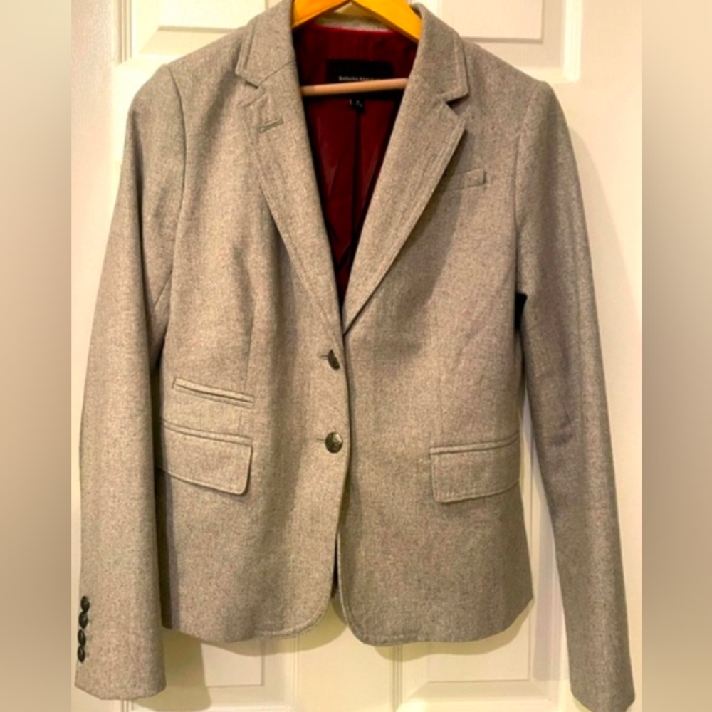 Banana Republic Heather Gray Blazer